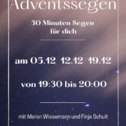 Evgl.Kirchengemeinde-Essen-Bedingrade-Schoenebeck-Plakat-Adventssegen