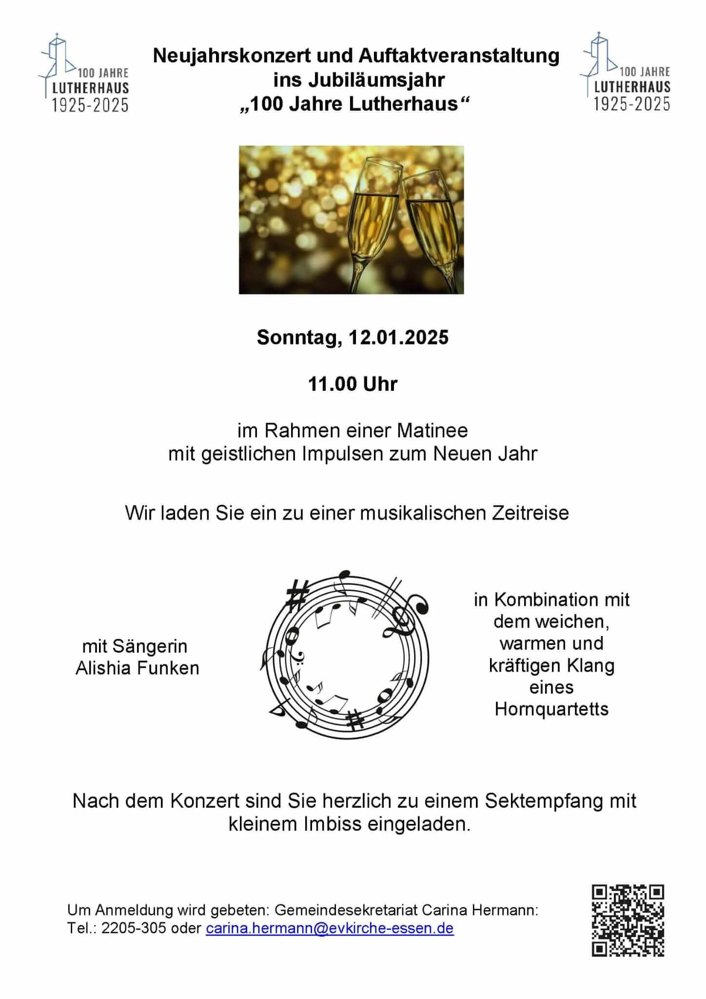 Evgl.Kirchengemeinde-Essen-Bedingrade-Schoenebeck-Plakat-Neujahrsmatinee-2025